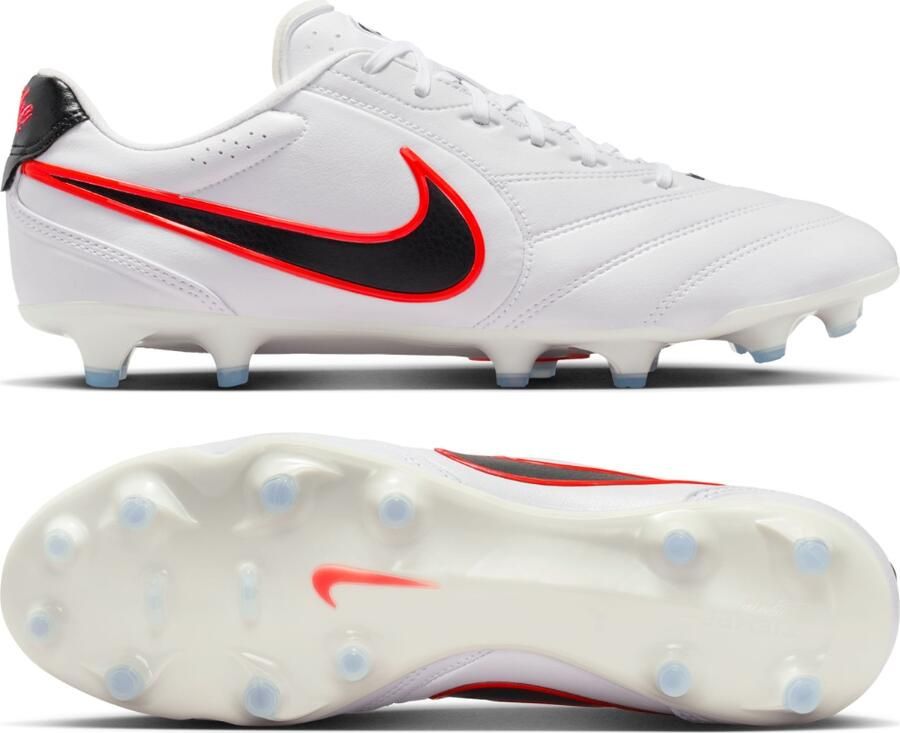 Nike Tiempo Ligera Pro low top voetbalschoenen (stevige ondergrond) Wit - Foto 5