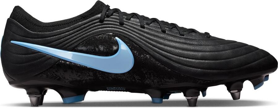 Nike Tiempo Maestro Elite IJzeren-Nop Voetbalschoenen (SG) Zwart Lichtblauw