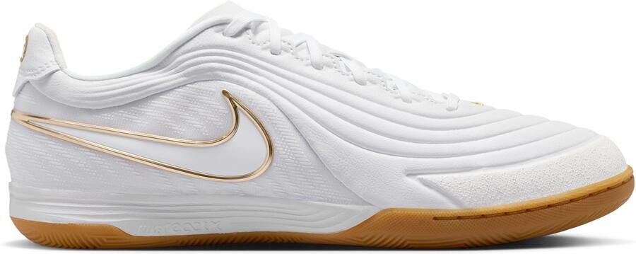 Nike Tiempo Reactgato Zaalvoetbalschoenen (IN) Wit Goud