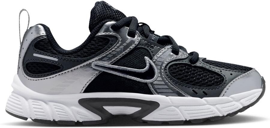 Nike V5 RNR Sneakers Kleuters Zwart Antraciet Grijs Metallic Silver