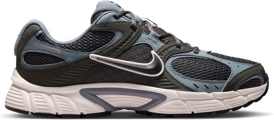 Nike V5 RNR Sneakers Zwart Antraciet Grijs Groen Newsprint
