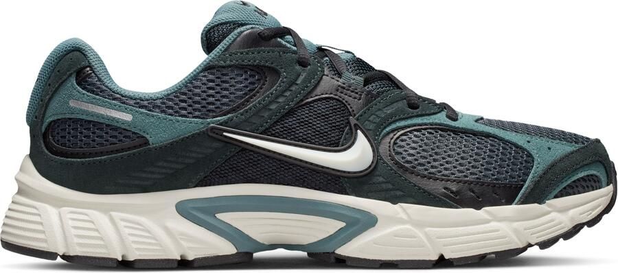 Nike V5 RNR Suede 2 Sneakers Zwart Groen Aura Mineral Slate Wit