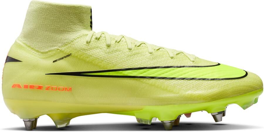 Nike Zoom Mercurial Superfly 10 Elite IJzeren-Nop Voetbalschoenen (SG) Geel Neongeel Oranje