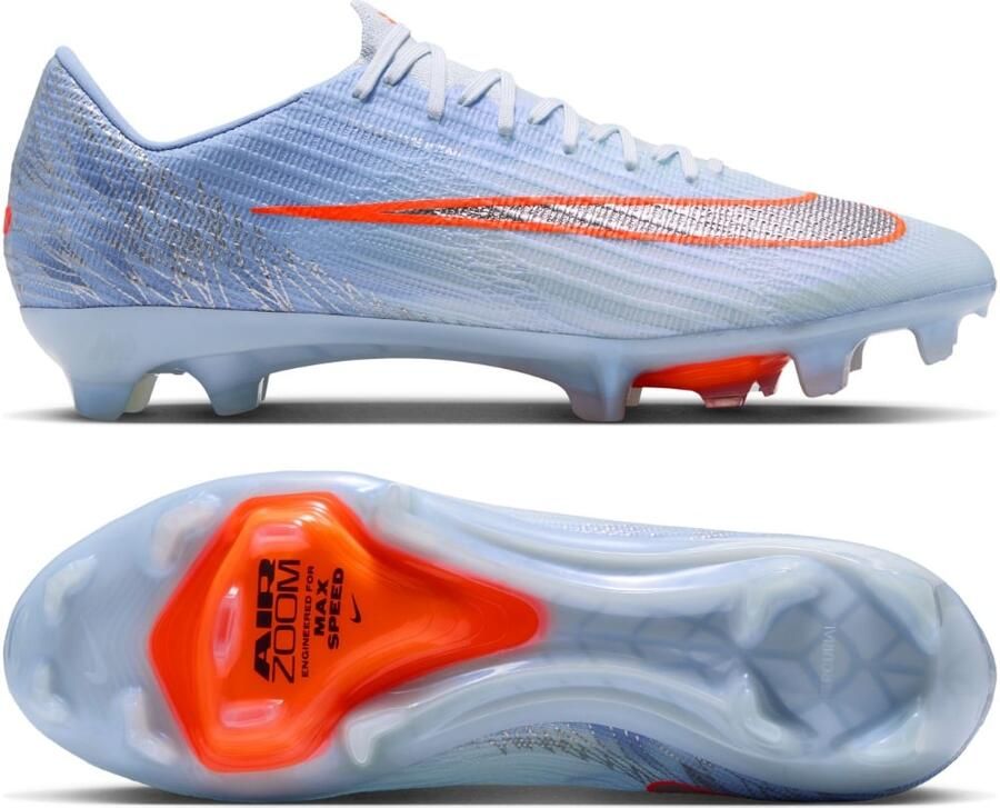 Nike Zoom Mercurial Superfly 11 Elite Gras Voetbalschoenen (FG) Lichtblauw Oranje Zilvergrijs