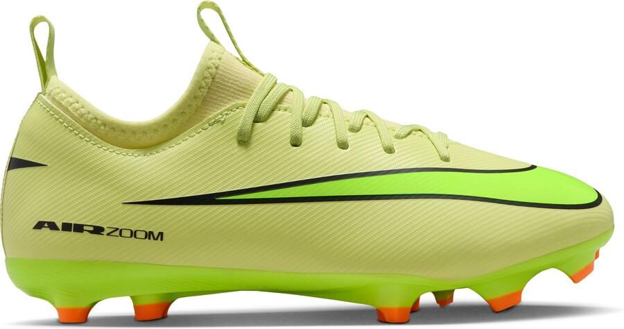 Nike Zoom Mercurial Vapor 16 Academy Gras Kunstgras Voetbalschoenen (MG) Kids Geel Neongeel Oranje
