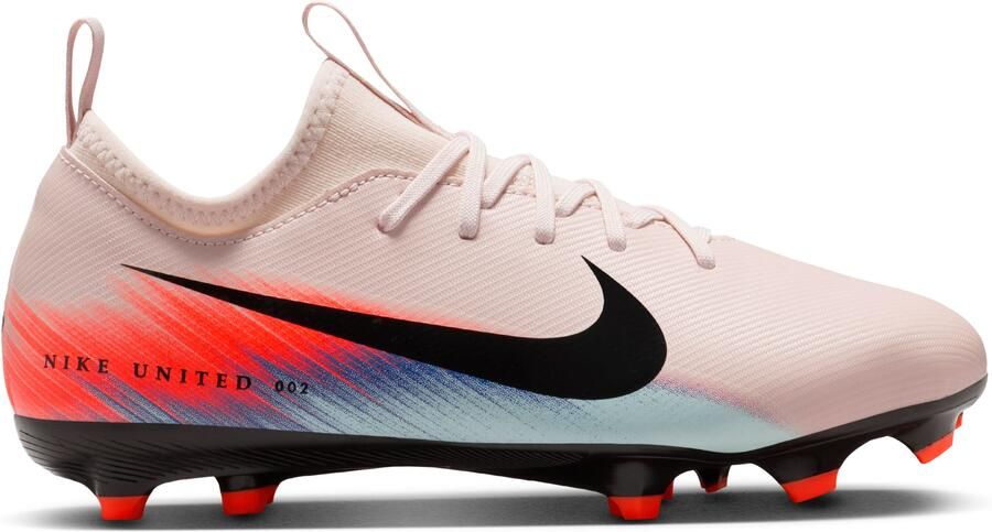 Nike Zoom Mercurial Vapor 16 Academy Gras Kunstgras Voetbalschoenen (MG) Kids Roze Blauw Turquoise