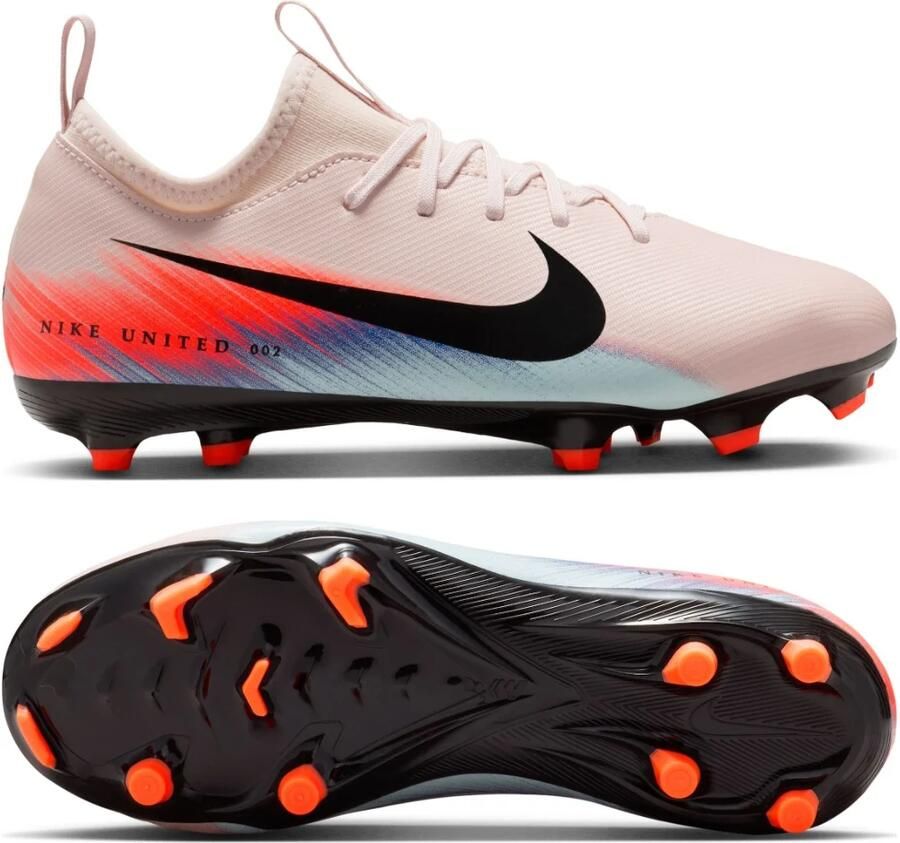 Nike United Jr. Mercurial Vapor 16 Academy low-top voetbalschoenen voor kids (meerdere ondergronden) Roze - Foto 5
