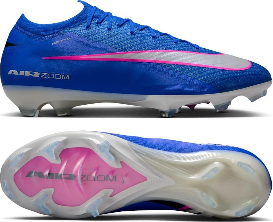 Nike Mercurial Vapor 16 Elite low-top voetbalschoenen (stevige ondergronden) Blauw - Foto 5