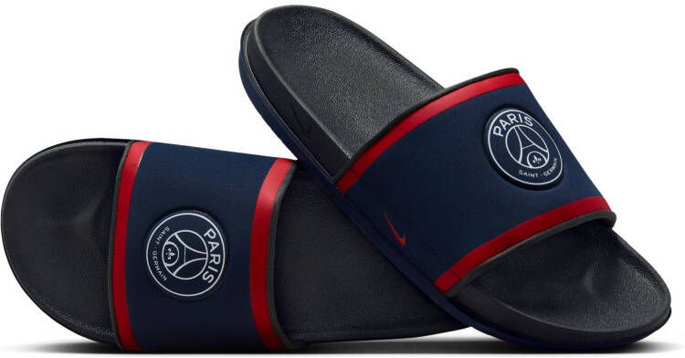 Nike Paris Saint-Germain Slippers 2024-2025 Donkerblauw Rood Wit Zwart