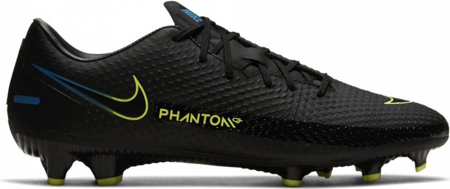 Nike Phantom GT Academy Gras Kunstgras Voetbalschoenen (MG) Zwart Geel Blauw
