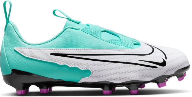 Nike Jr. Phantom GX Academy low top voetbalschoenen voor kids (meerdere ondergronden) Groen