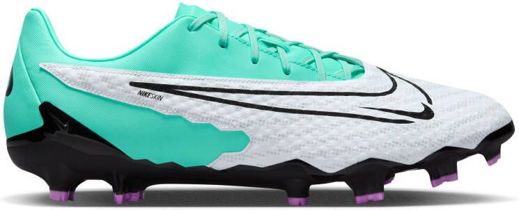 Nike Phantom GX Academy Gras Kunstgras Voetbalschoenen (MG) Turquoise Zwart Wit Paars