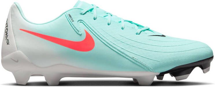 Nike Phantom GX II Academy Gras Kunstgras Voetbalschoenen (MG) Mintgroen Rood Zwart