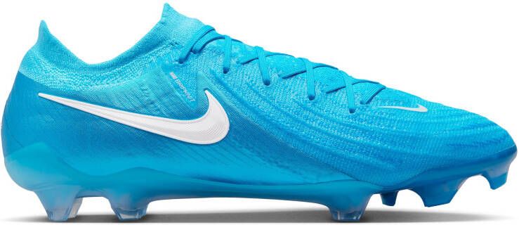 Nike Phantom GX II Elite Gras Voetbalschoenen (FG) Blauw Wit