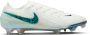 Nike Phantom GX II Elite Gras Voetbalschoenen (FG) Wit Smaragdgroen - Thumbnail 2
