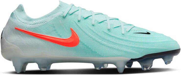 Nike Phantom GX II Elite IJzeren-Nop Voetbalschoenen (SG) Anti-Clog Mintgroen Rood Zwart