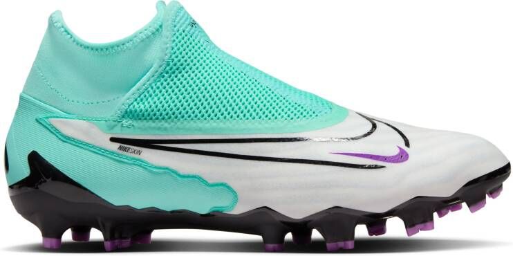 Nike Phantom GX Pro Dynamic Fit Gras Voetbalschoenen (FG) Turquoise Zwart Paars Wit