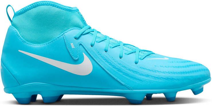 Nike Phantom Luna II Club Gras Kunstgras Voetbalschoenen (MG) Blauw Wit