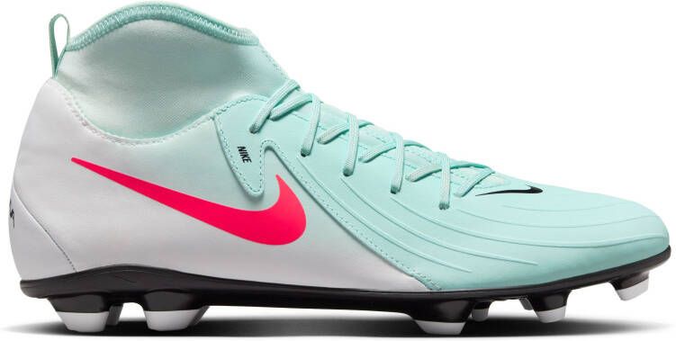 Nike Phantom Luna II Club Gras Kunstgras Voetbalschoenen (MG) Mintgroen Rood Zwart