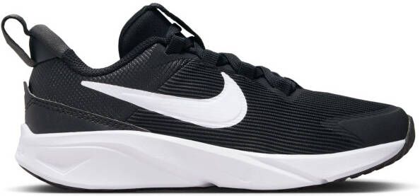 Nike Star Runner 4 Sneakers Kids Zwart Wit Antraciet