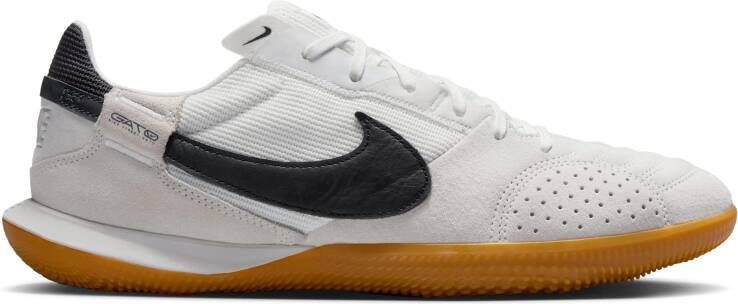 Nike Street Gato Straatvoetbalschoenen Lichtgrijs Zwart