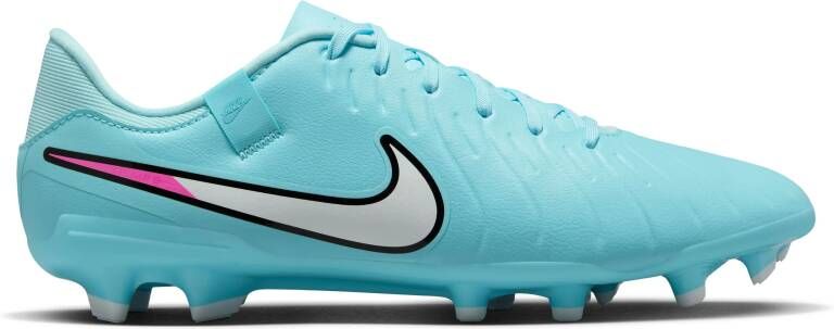 Nike Tiempo Legend 10 Academy Gras Kunstgras Voetbalschoenen (MG) Lichtblauw Wit Felroze
