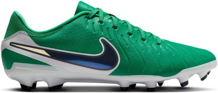 Nike Tiempo Legend 10 Academy Gras Voetbalschoenen (FG) Groen Wit Blauw