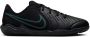 Nike Jr. Tiempo Legend 10 Academy low top zaalvoetbalschoenen voor kleuters kids Zwart - Thumbnail 2