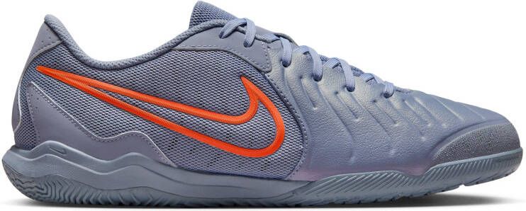 Nike Tiempo Legend 10 Academy Zaalvoetbalschoenen (IN) Lichtblauw Felrood Zwart