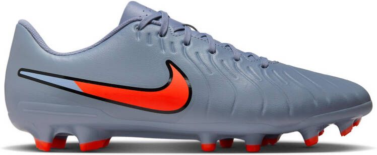 Nike Tiempo Legend 10 Club Gras Kunstgras Voetbalschoenen (MG) Lichtblauw Felrood Zwart