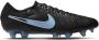 Nike Tiempo Legend 10 Elite IJzeren-Nop Voetbalschoenen (SG) Anti-Clog Zwart Lichtblauw - Thumbnail 2