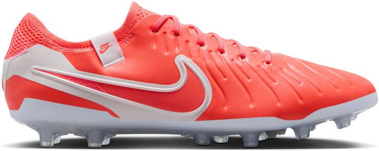 Nike Tiempo Legend 10 Elite Kunstgras Voetbalschoenen (AG) Felrood Wit