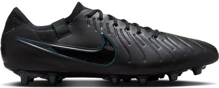 Nike Tiempo Legend 10 Elite Kunstgras Voetbalschoenen (AG) Zwart Donkergroen - Foto 2