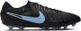 Nike Tiempo Legend 10 Elite Kunstgras Voetbalschoenen (AG) Zwart Lichtblauw - Thumbnail 2
