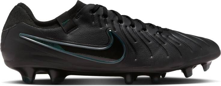 Nike Tiempo Legend 10 Pro Gras Voetbalschoenen (FG) Zwart Donkergroen