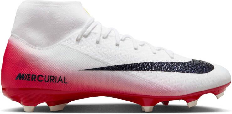 Nike Zoom Mercurial Superfly 10 Academy Gras Kunstgras Voetbalschoenen (MG) Wit Rood Zwart