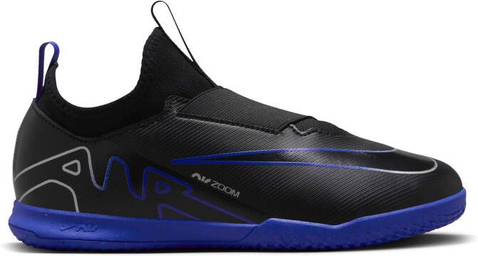 Nike Jr. Mercurial Vapor 15 Academy low-top zaalvoetbalschoen voor kleuters kids Zwart - Foto 2