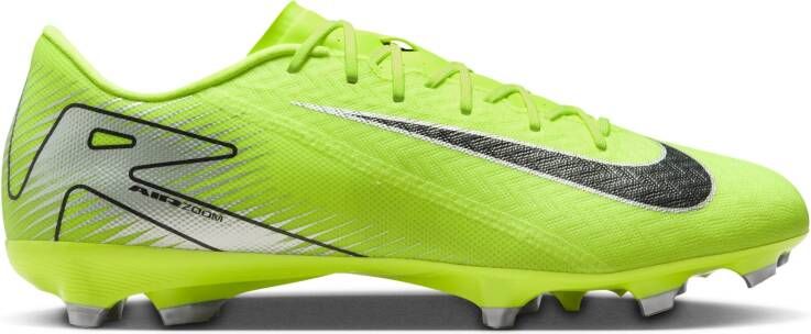 Nike Zoom Mercurial Vapor 16 Academy Gras Kunstgras Voetbalschoenen (MG) Neongeel Zwart Zilver