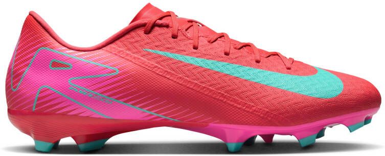Nike Zoom Mercurial Vapor 16 Academy Gras Kunstgras Voetbalschoenen (MG) Rood Turquoise Roze