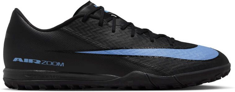 Nike Zoom Mercurial Vapor 16 Academy Turf Voetbalschoenen (TF) Zwart Lichtblauw