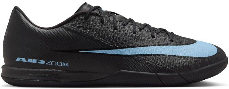 Nike Zoom Mercurial Vapor 16 Academy Zaalvoetbalschoenen (IN) Zwart Lichtblauw