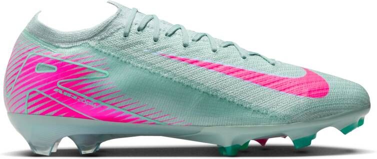Nike Zoom Mercurial Vapor 16 Elite Gras Voetbalschoenen (FG) Lichtblauw Felroze