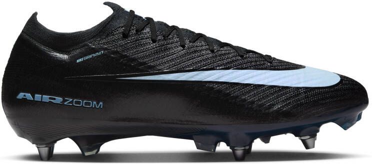Nike Zoom Mercurial Vapor 16 Elite IJzeren-Nop Voetbalschoenen (SG) Zwart Lichtblauw - Foto 5