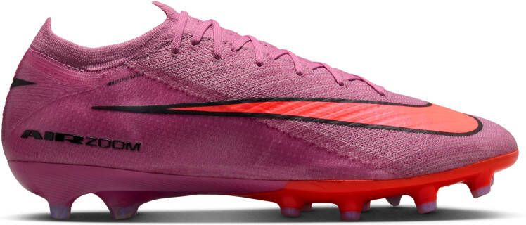 Nike Zoom Mercurial Vapor 16 Elite Kunstgras Voetbalschoenen (AG) Roze Felrood Lichtblauw - Foto 2