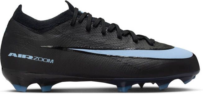 Nike Jr. Mercurial Vapor 16 Pro low-top voetbalschoenen voor kleuters kids (stevige ondergrond) Zwart - Foto 5