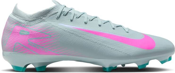 Nike Zoom Mercurial Vapor 16 Pro Gras Voetbalschoenen (FG) Lichtblauw Felroze