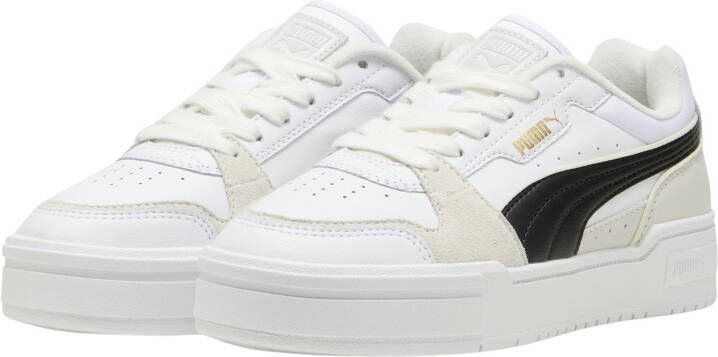 PUMA CA Pro Lux III Sneakers Kids Wit Zwart Beige Goudq