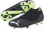 PUMA Future 3.3 Gras Kunstgras Voetbalschoenen (MG) Kids Zwart Wit Geel - Thumbnail 3