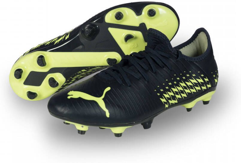 PUMA FUTURE 4.4 Gras Kunstgras Voetbalschoenen (MG) Donkerblauw Groen - Foto 2