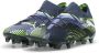 PUMA Future 7 Ultimate Gras Kunstgras Voetbalschoenen (MG) Grijs Paars Groen Wit - Thumbnail 3